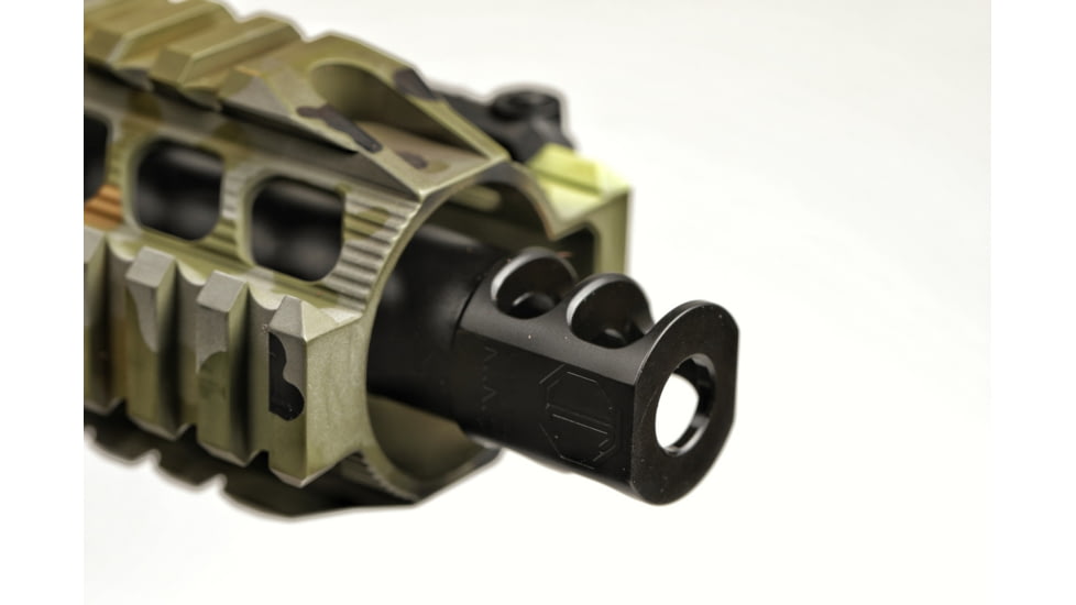 JMac Customs 2C 1/2-28 Slim 9mm 2-Port Muzzle Brake, RRD-2C-28-S-9