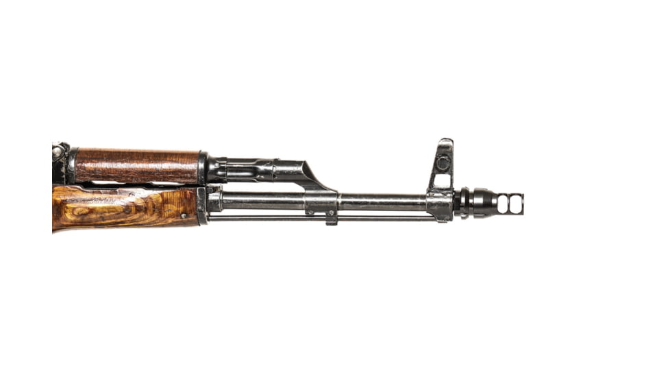 JMac Customs 2C 14-1LH Face Muzzle Brake with Keymount - KeyMicro, Black Nitride, RRD-2C-14F-KM