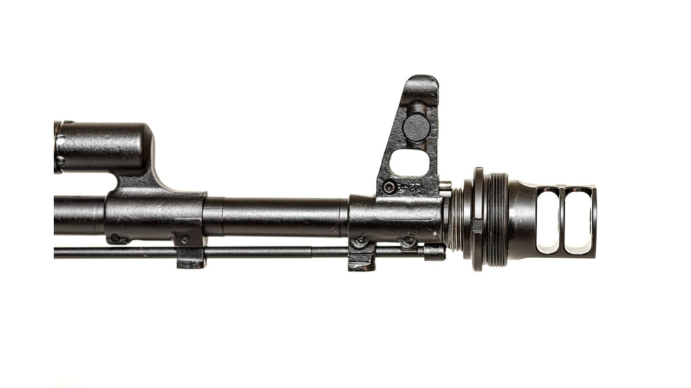 JMac Customs 2C 24-1.5 2-Port Muzzle Brake with Suppressor Mount, Facemount X37 Bravo, RRD-2C-24F-X37