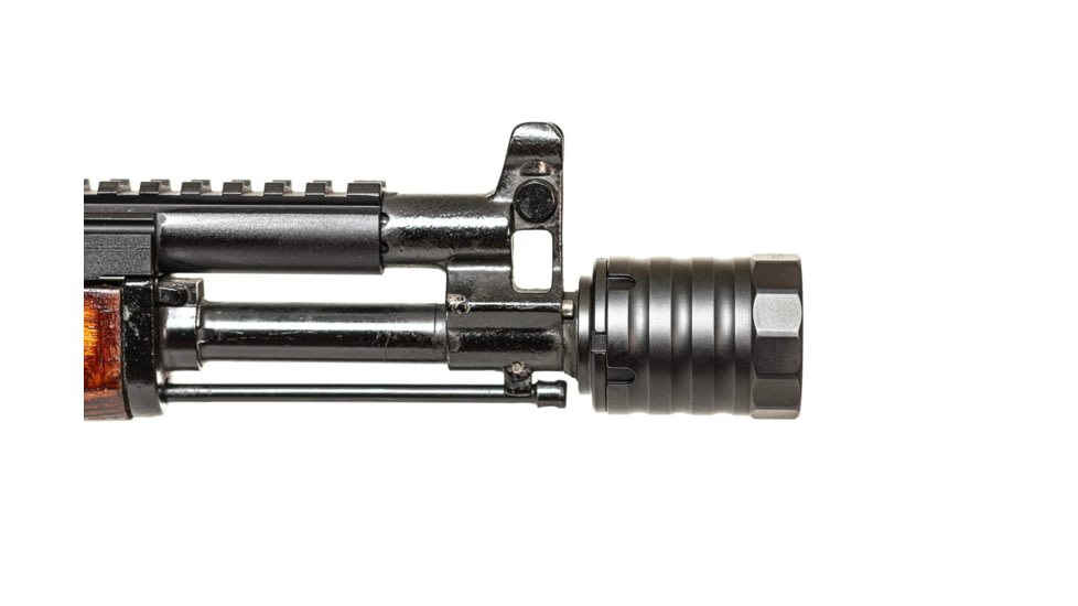 JMac Customs 2C 24-1.5 2-Port Muzzle Brake with Suppressor Mount, Facemount X37 Bravo, RRD-2C-24F-X37