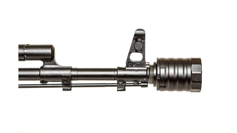 JMac Customs 2C 24-1.5 2-Port Muzzle Brake with Suppressor Mount, Facemount X37 Bravo, RRD-2C-24F-X37