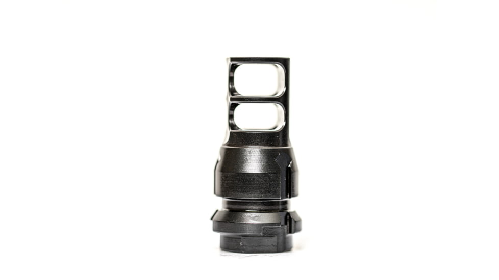 JMac Customs 2C 578S .45 Cal 2-Port Muzzle Brake with Keymount, KeyMicro, RRD-2C-578S-KM-45