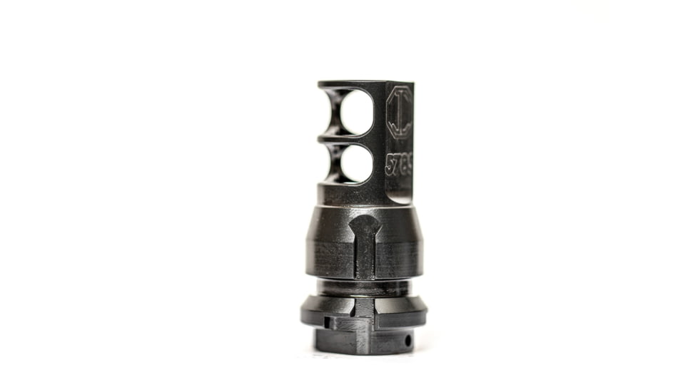 JMac Customs 2C 578S .45 Cal 2-Port Muzzle Brake with Keymount, KeyMicro, RRD-2C-578S-KM-45