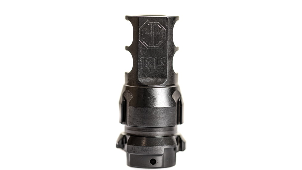 JMac Customs 2C AUG 13x1LH Muzzle Brake with Keymount, KeyMicro, Black, RRD-2C-13LS-KM