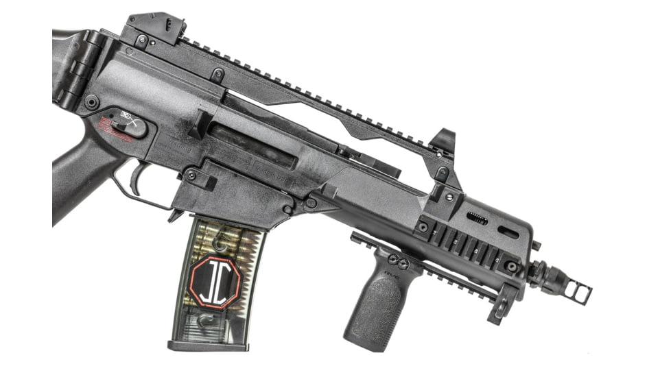 JMac Customs 2C H&amp;K 15x1 2-Port Muzzle Brake with Keymount - KeyMicro, RRD-2C-15F-KM