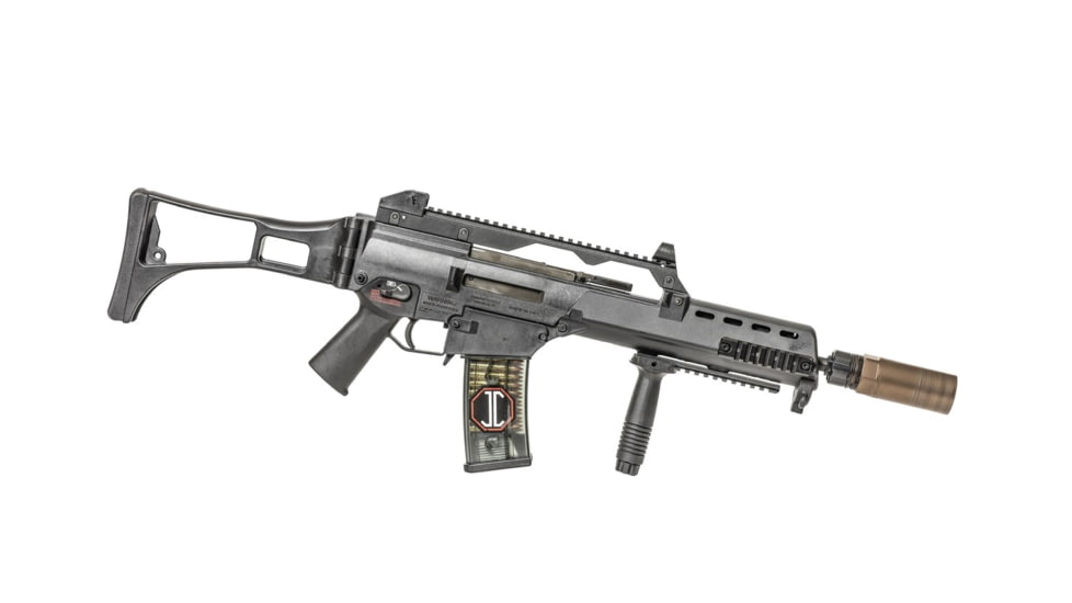 JMac Customs 2C H&amp;K 15x1 2-Port Muzzle Brake with Keymount - KeyMicro, RRD-2C-15F-KM