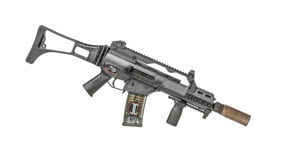 JMac Customs 2C H&amp;K 15x1 2-Port Muzzle Brake with Keymount - KeyMicro, RRD-2C-15F-KM