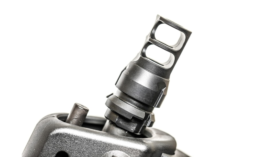 JMac Customs 2C H&amp;K 15x1 2-Port Muzzle Brake with Keymount - KeyMicro, RRD-2C-15F-KM