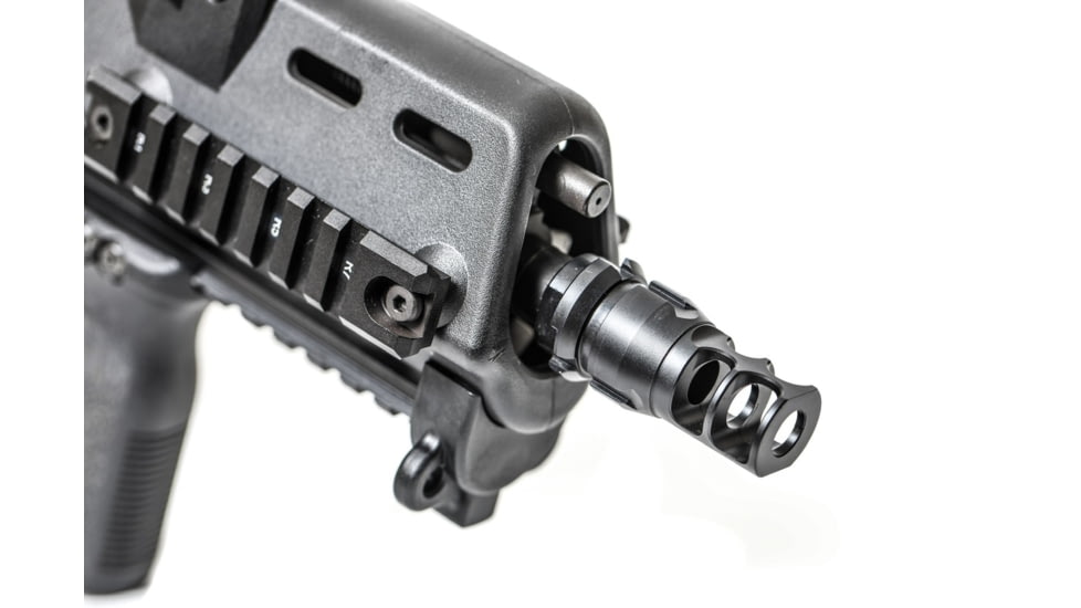 JMac Customs 2C H&amp;K 15x1 2-Port Muzzle Brake with Keymount - KeyMicro, RRD-2C-15F-KM