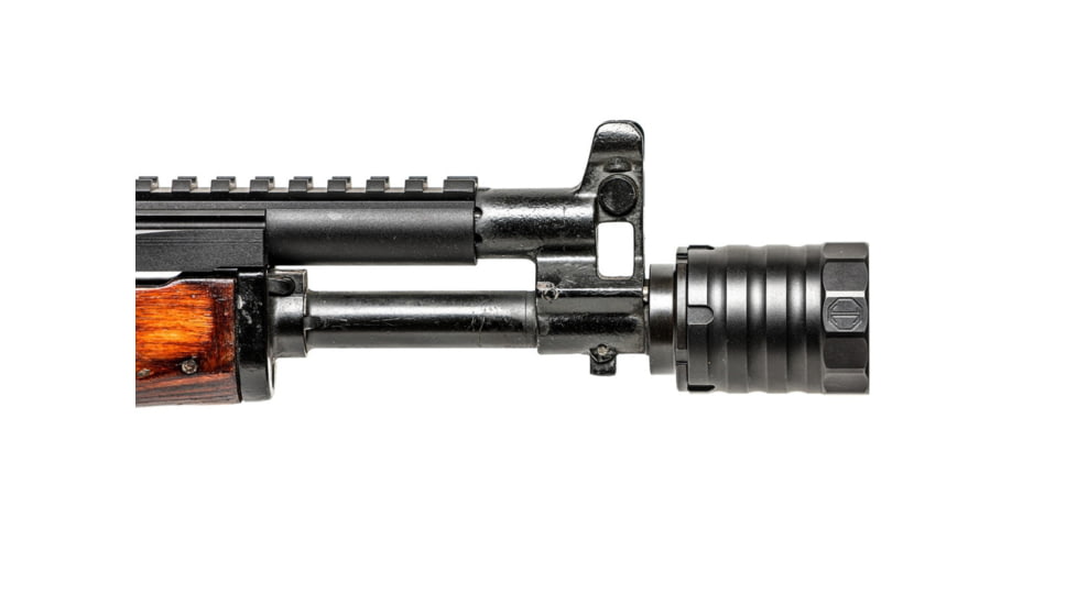 JMac Customs 360 24-1.5 Muzzle Brake with Bravo Suppressor Mount, Facemount X37, RRD-360-24F-X37