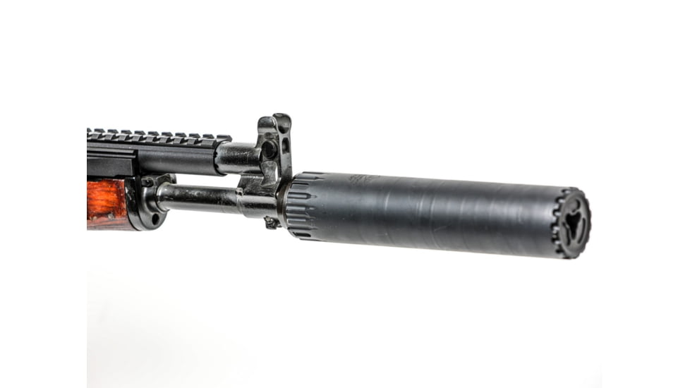 JMac Customs 360 24-1.5 Muzzle Brake with Bravo Suppressor Mount, Facemount X37, RRD-360-24F-X37