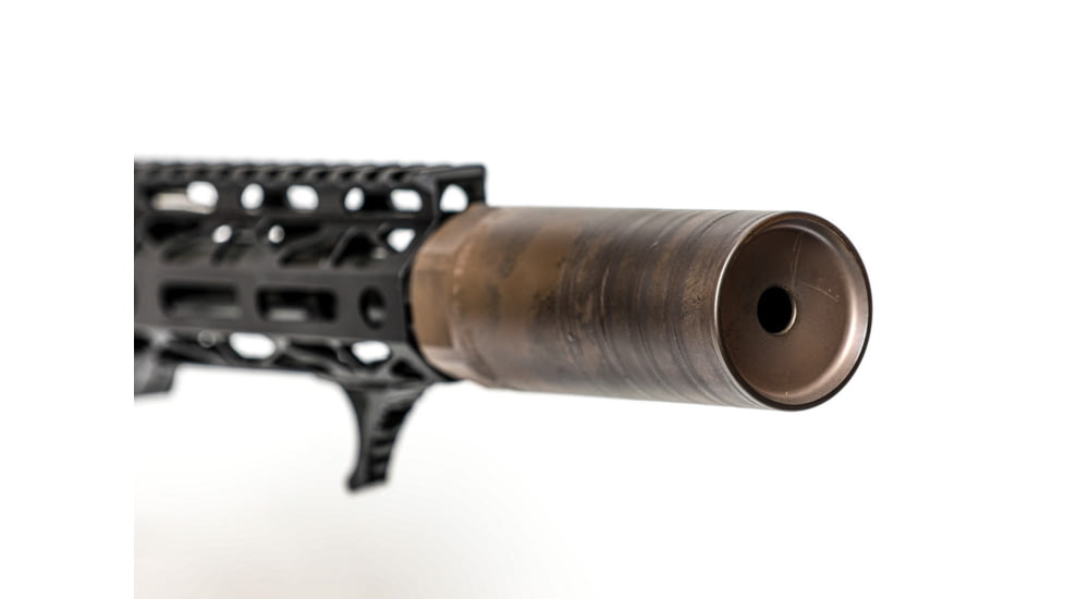 JMac Customs 360 5/8-24 X37 Muzzle Brake with Bravo Suppressor Mount, Black Nitride, RRD-360-30S-X37