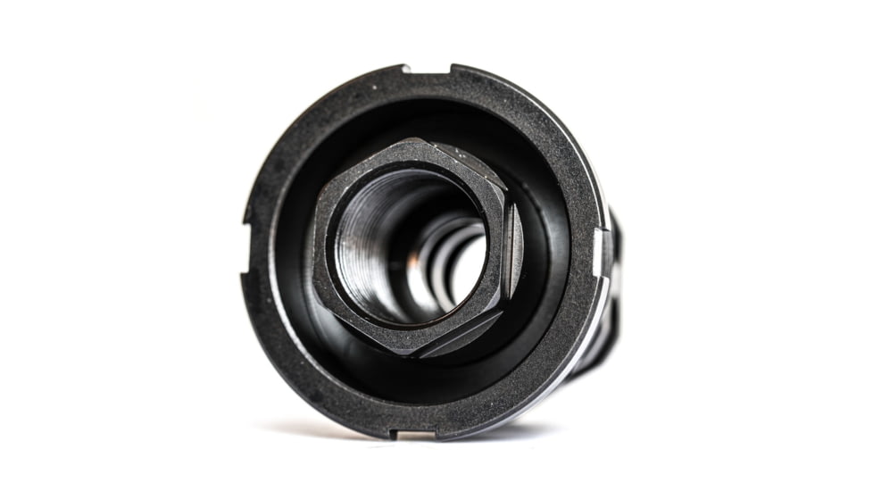 JMac Customs 360 5/8-24 X37 Muzzle Brake with Bravo Suppressor Mount, Black Nitride, RRD-360-30S-X37