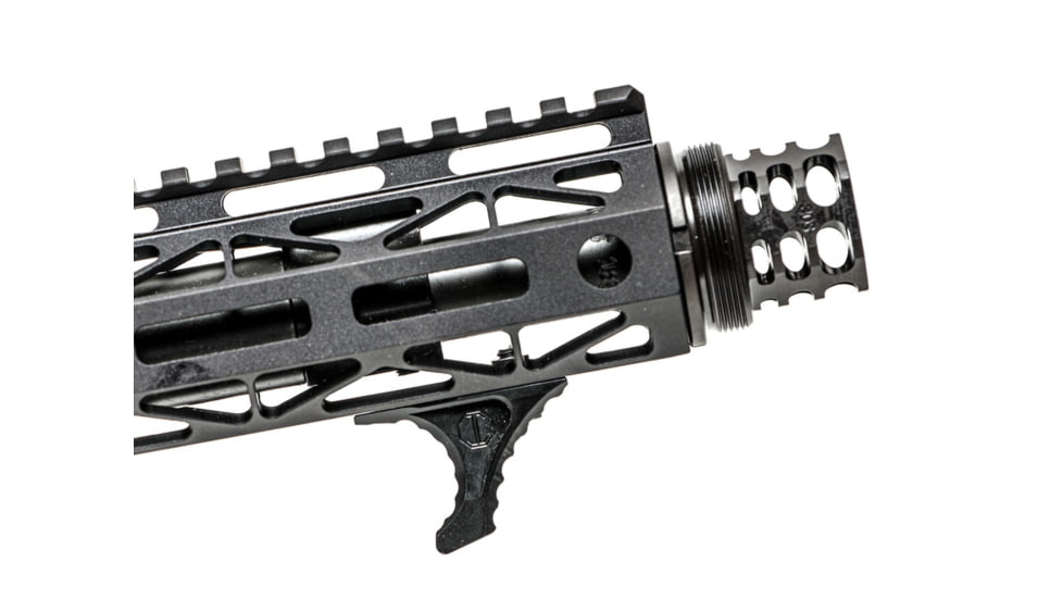 JMac Customs 360 5/8-24 X37 Muzzle Brake with Bravo Suppressor Mount, Black Nitride, RRD-360-30S-X37
