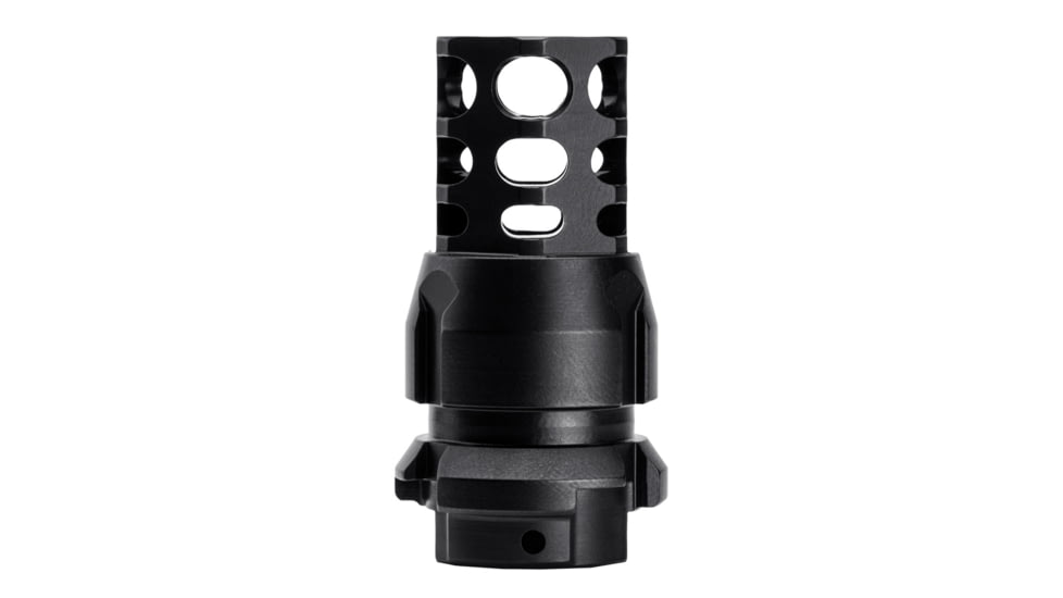 JMac Customs 362 Galil KeyMount Muzzle Device - KeyMicro, 13x1 Thread, Black, RRD-360-13RS-KM