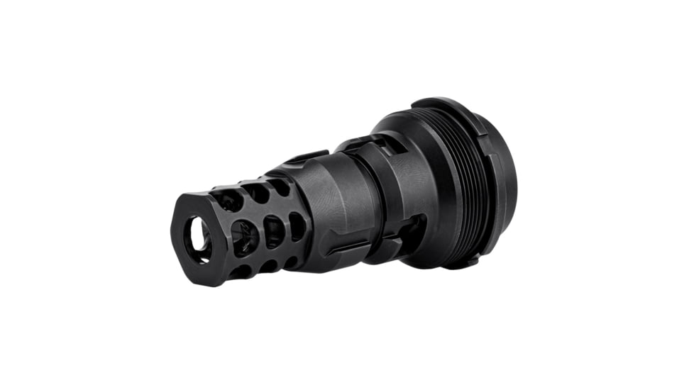 JMac Customs 360 M24-1.5 Face Keymount w/HUB, Black, RRD-360-24F-X37-KM
