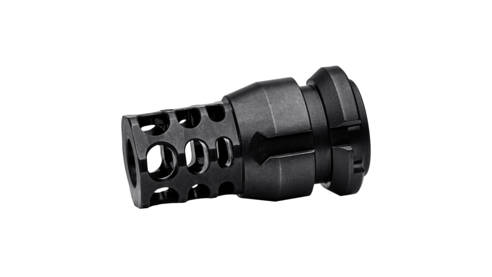 JMac Customs 361 Taper KeyMount Muzzle Device, KeyMount, 5/8-24 Thread, Black, RRD-360-30T-KM