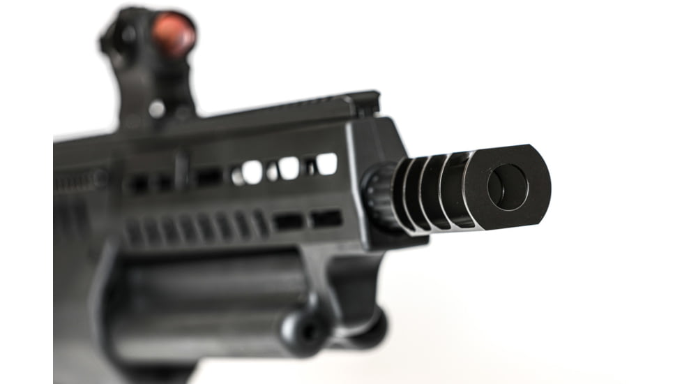 JMac Customs 4C-12 4-Port Muzzle Brake for Mobil Choke Shotguns, Black Nitride, RRD-4C-12-Mobil