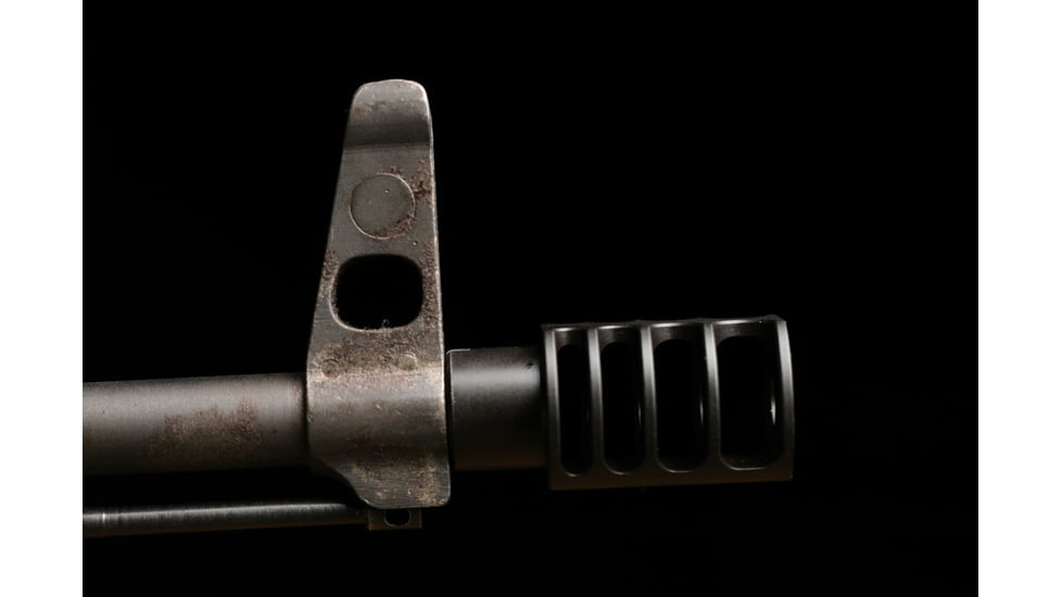 JMac Customs 4C 14-1LH 4-Port Muzzle Brake, Black Nitride, RRD-4C-14