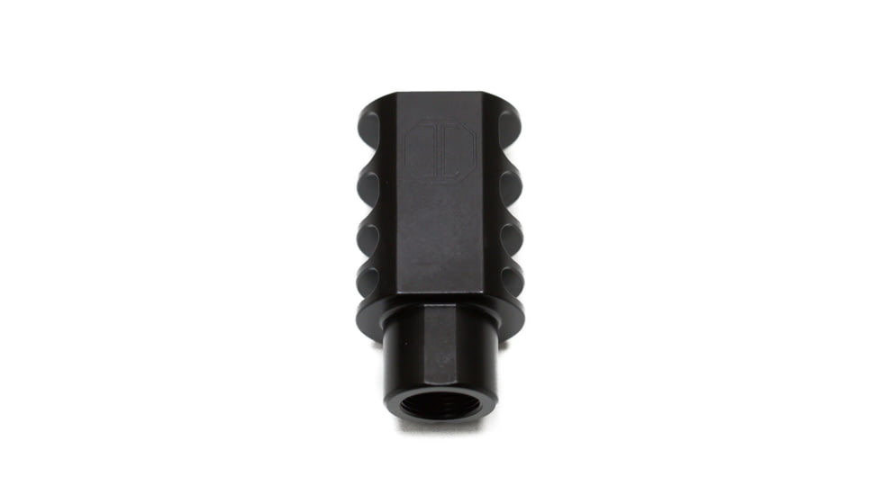 JMac Customs 4C 14-1LH 4-Port Muzzle Brake, Black Nitride, RRD-4C-14