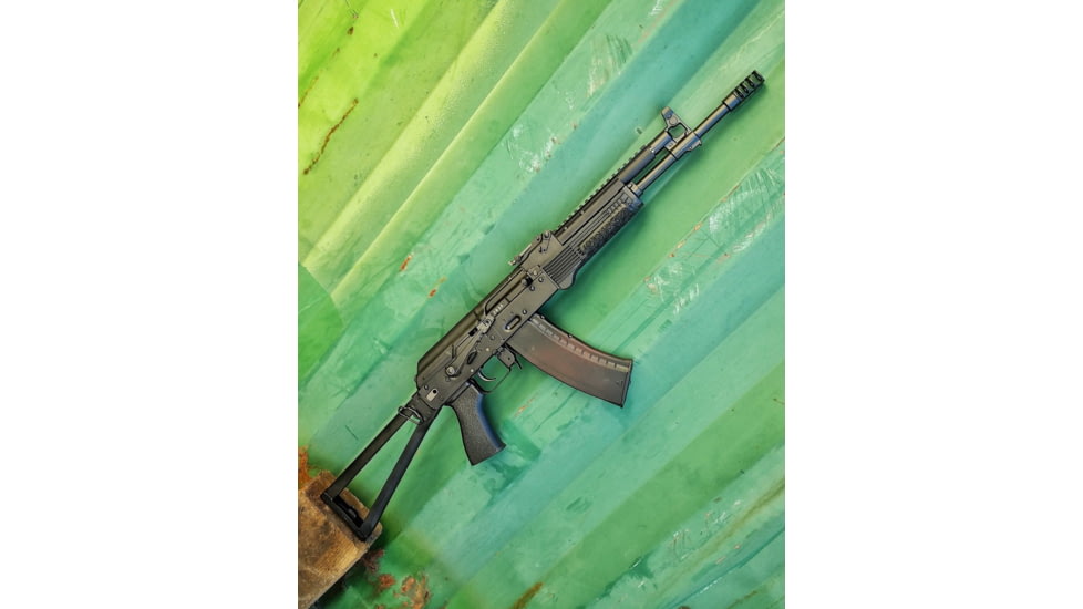 JMac Customs 4C 14-1LH Slim 4-Port Muzzle Brake, Black Nitride, RRD-4C-14-S