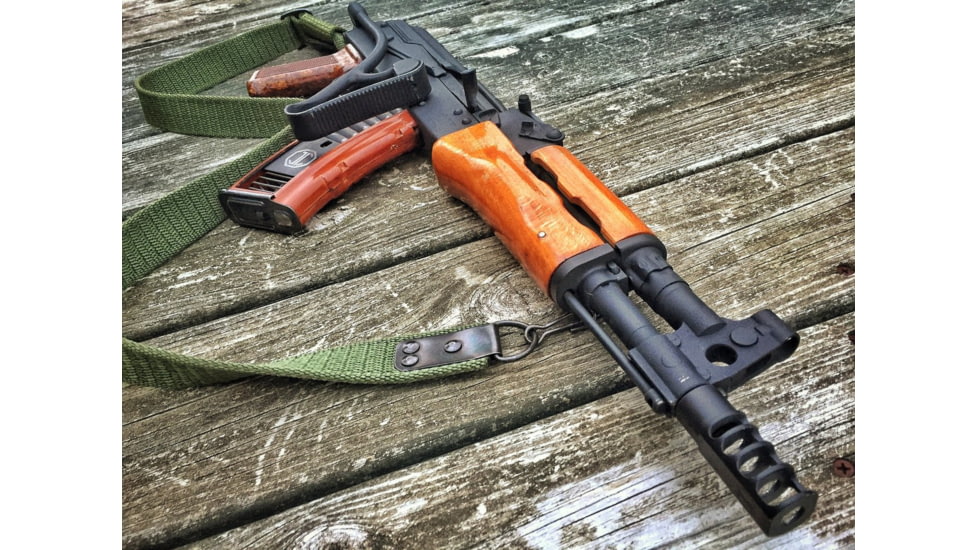 JMac Customs 4C 14-1LH Slim 4-Port Muzzle Brake, Black Nitride, RRD-4C-14-S