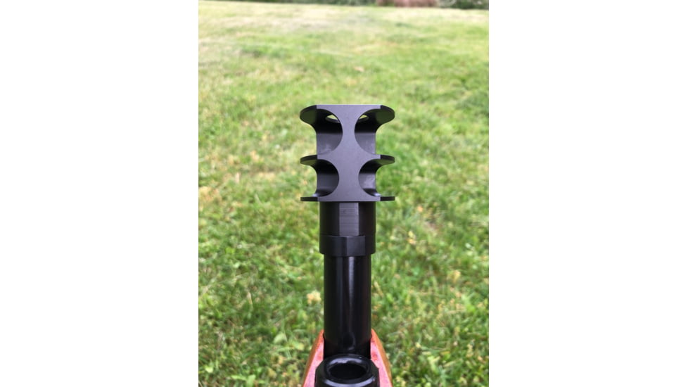 JMac Customs 2C 22x0.75 2-Port Shotgun Muzzle Brake, Saiga, Lynx, VEPR, RRD-2C-22-SG-12