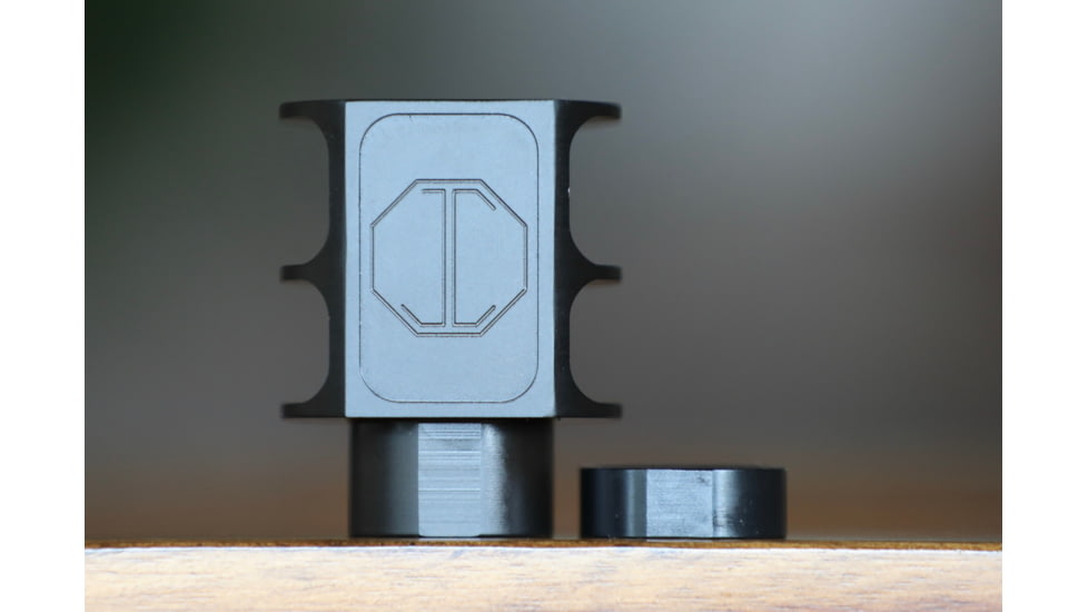 JMac Customs 2C 22x0.75 2-Port Shotgun Muzzle Brake, Saiga, Lynx, VEPR, RRD-2C-22-SG-12