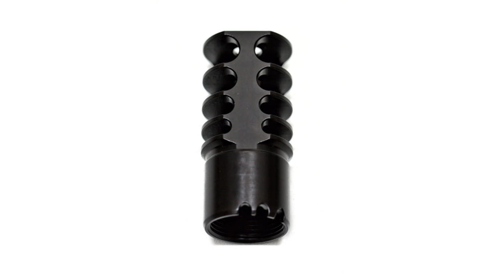 JMac Customs 4C 24-1.5 4-Port Muzzle Brake, Black Nitride, RRD-4C-24