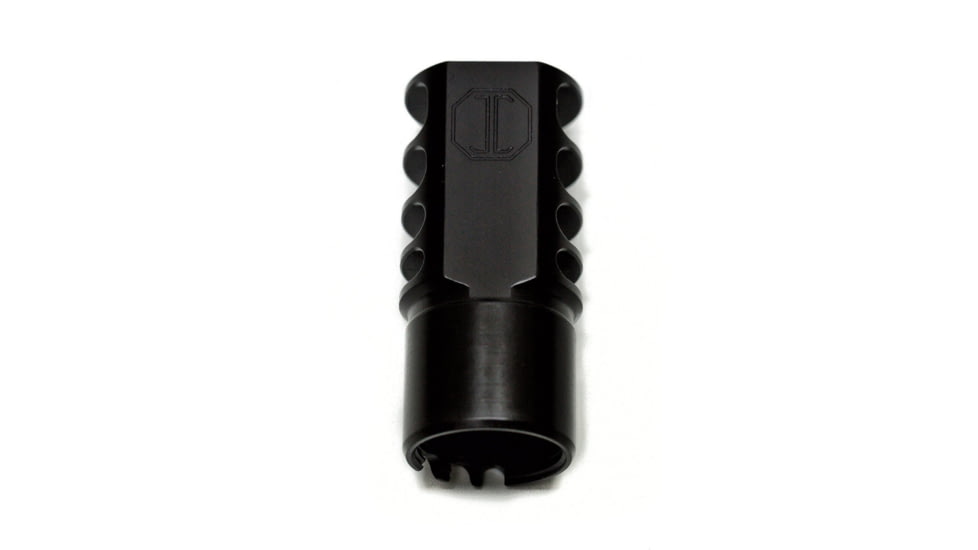 JMac Customs 4C 24-1.5 4-Port Muzzle Brake, Black Nitride, RRD-4C-24
