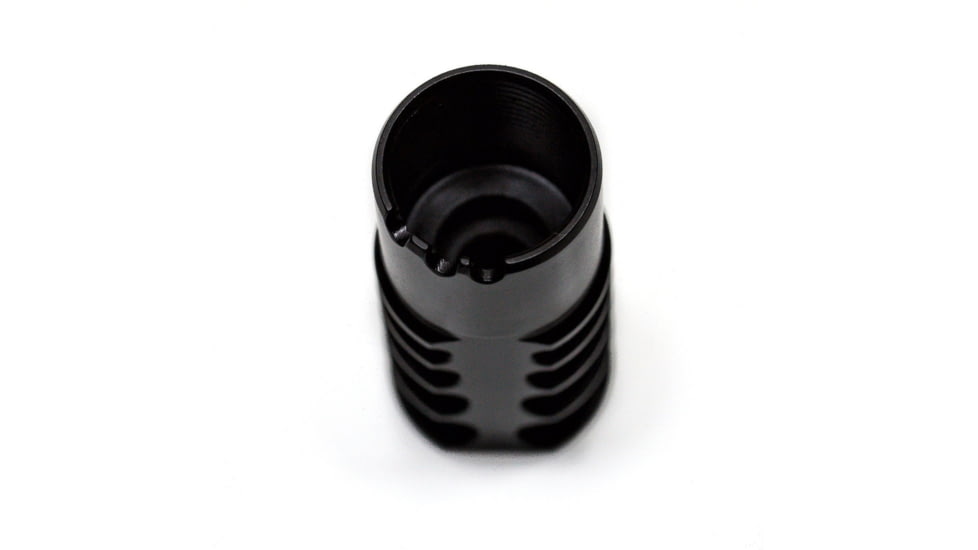 JMac Customs 4C 24-1.5 4-Port Muzzle Brake, Black Nitride, RRD-4C-24