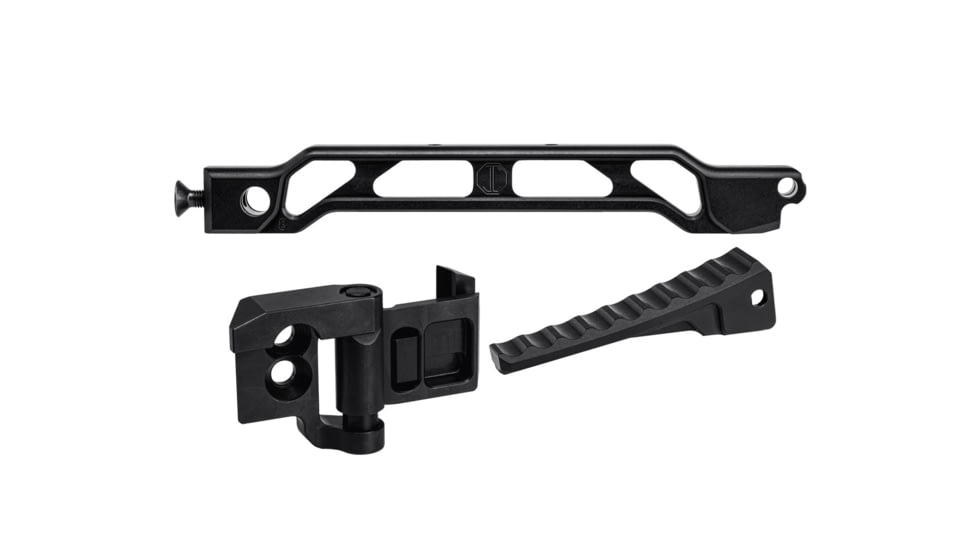 JMac Customs AB-8R Arm Bar with Folding Buttplate and 1913 Folding Mech, 8in, AB-8R+AB-FB+FM-SM-1913