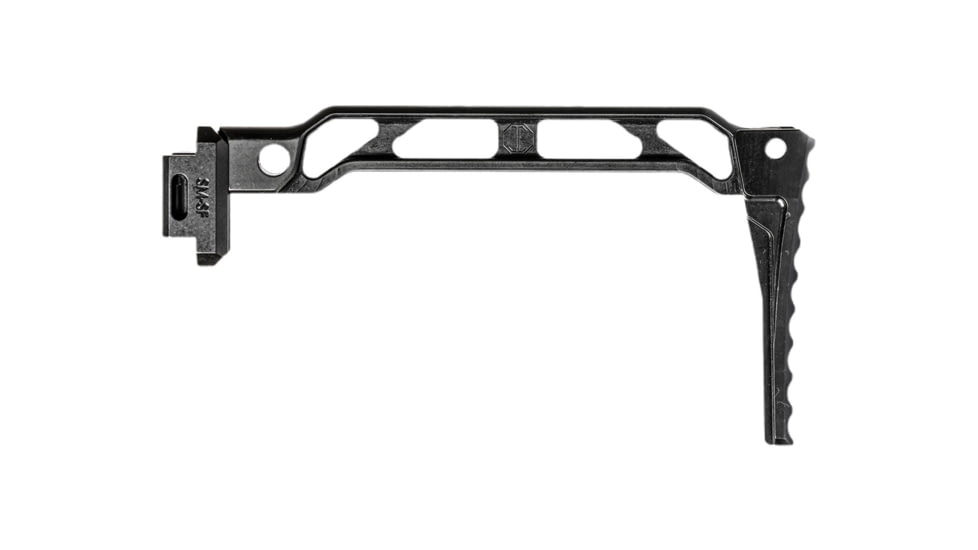 JMac Customs AB-8R Arm Bar with Folding Buttplate for SAM7SF, 8in, AB-8R+AB-FB+SM-SF