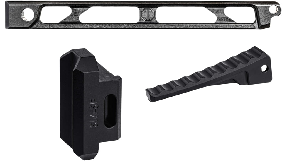 JMac Customs AB-9 Arm Bar with Folding Buttplate for SAM7SF, 9in, AB-9+AB-FB+SM-SF
