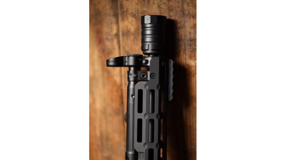 JMac Customs BDS-12 Blast Diversion Shield, Alpha, Black, BDS-12