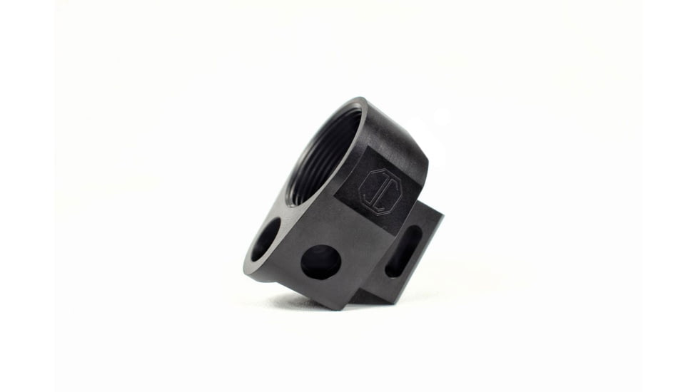 JMac Customs Buffer Tube Adapter for 5.5mm Folding AKs, Hard Coat Anodized, MOD-2-5.5