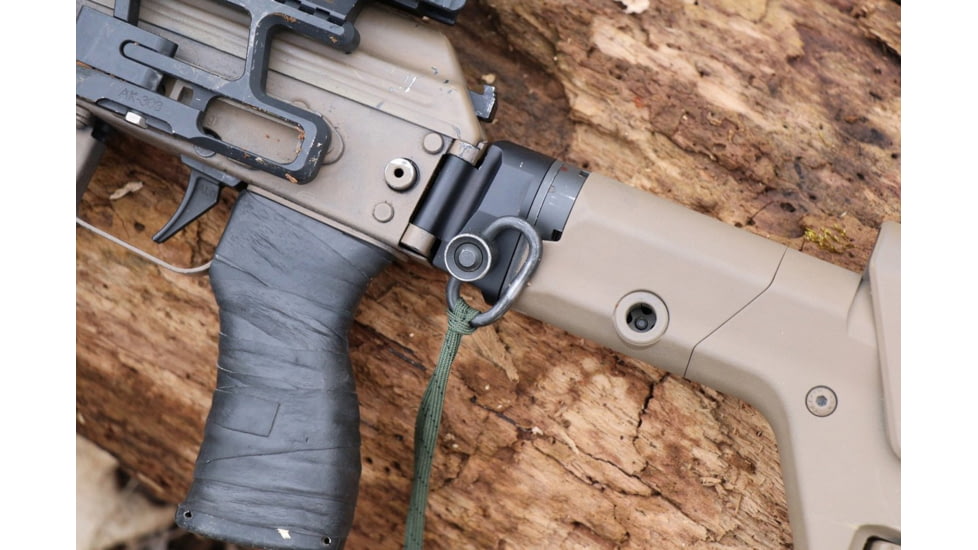 JMac Customs Buffer Tube Adapter for 4.5mm Folding AKs, Hard Coat Anodized, MOD-2-4.5