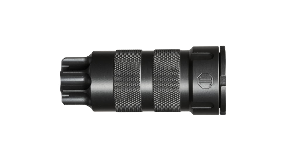 JMac Customs FRD-14F Flash Reduction Device w/ Cone, Black, FRD-14F-13.7-20+FC-X20