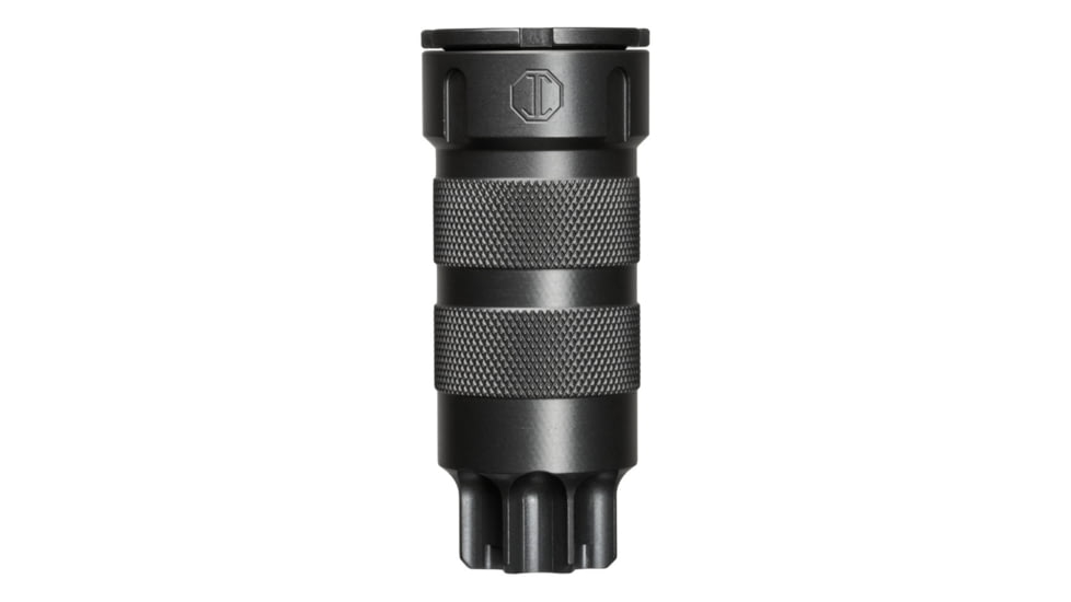 JMac Customs FRD-14F Flash Reduction Device w/ Cone, M14x1L, 9mm Cone, Black, FRD-14F-13.7-20+FC-X20