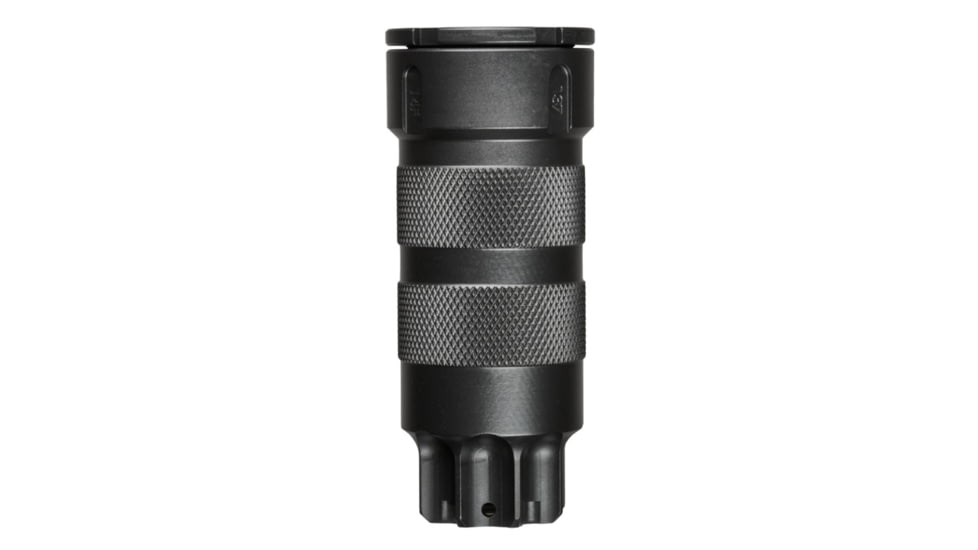 JMac Customs FRD-14F Flash Reduction Device w/ Cone, M14x1L, 9mm Cone, Black, FRD-14F-13.7-20+FC-X20