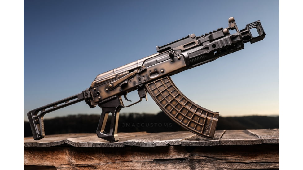 JMac Customs GBC-13 Gas Block with Detent Hole, Black Nitride, GBC-13-W