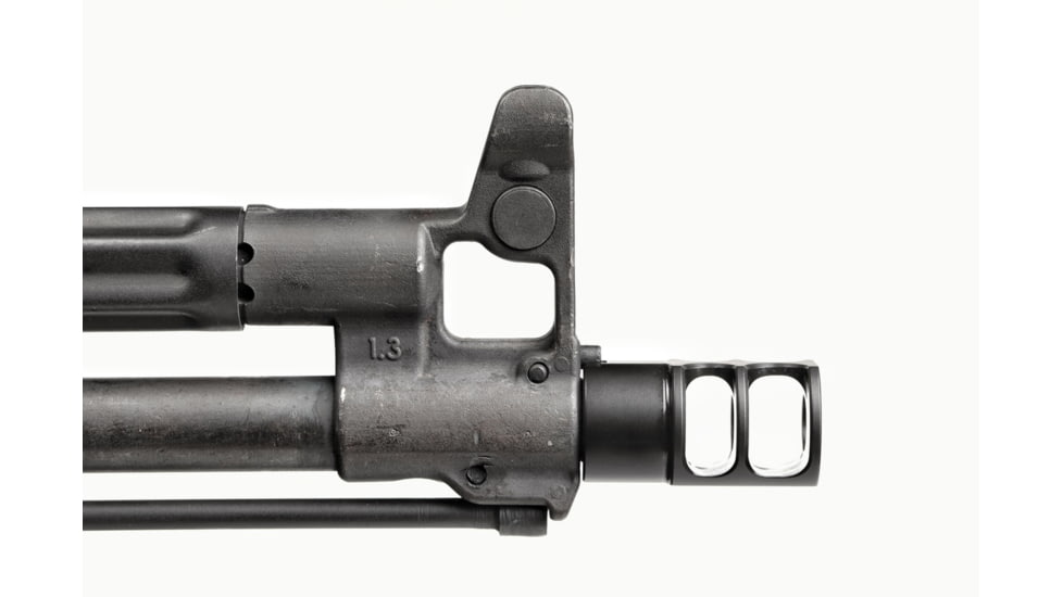 JMac Customs GBC-13 Gas Block with Detent Hole, Black Nitride, GBC-13-W