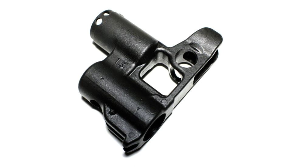 JMac Customs GBC-13 Gas Block without Detent Hole, Black Nitride, Black, GBC-13-WO
