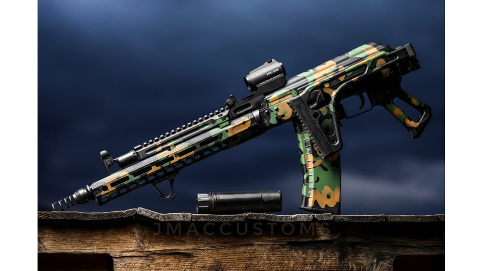 JMac Customs GBC-13 Gas Block without Detent Hole, Black Nitride, GBC-13-WO