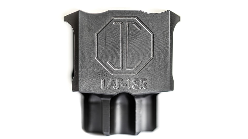 JMac Customs LAF Galil 13-1 Flash and Sound Enhancing Muzzle Brake, Black Nitride, LAF-13R