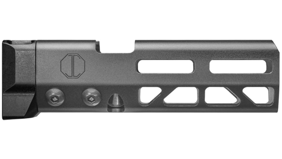 JMac Customs MMS 5.63in Mini Draco Optimal Handguard, Black, HGMINID563HGAKMUMHGAKMLM