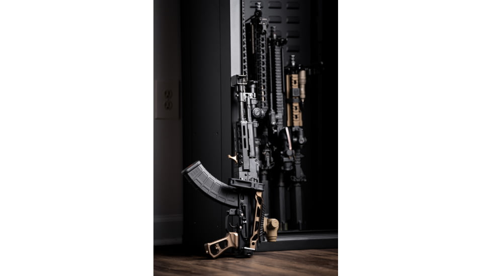 JMac Customs MMS 6.1in AK Retainer Length Handguard, Black, HGAKM61HGAKMUMHGAKMLM