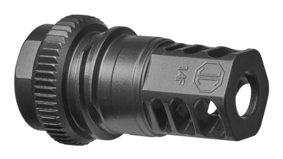 JMac Customs RRD-360HD-14F-51T Muzzle Brakes, Black, RRD-360HD-14F-51T