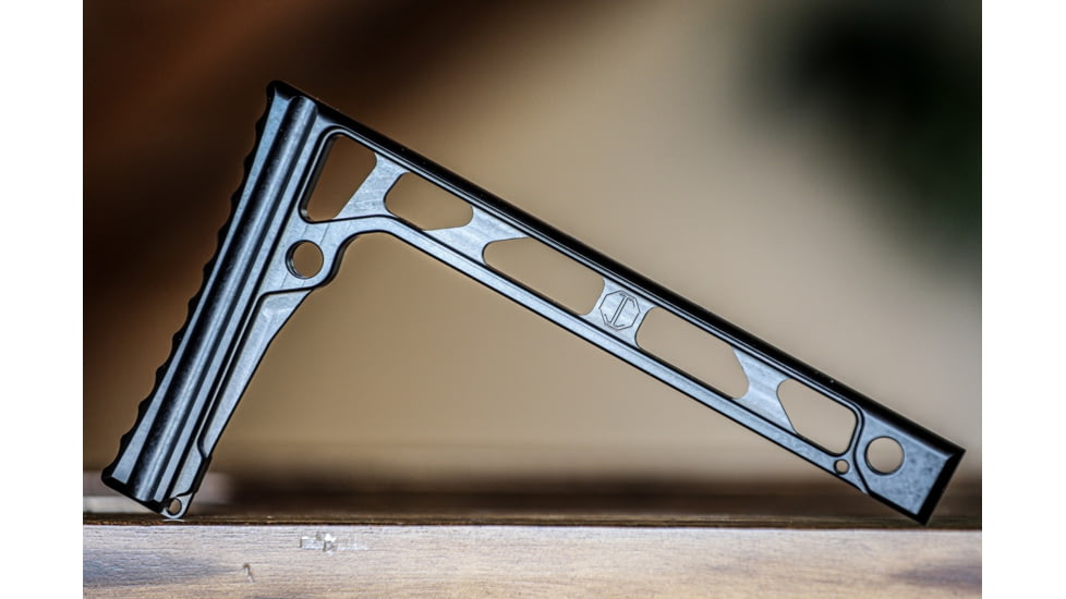 JMac Customs SS-8 Skeleton Stock for 5.5mm Folding Aks, 8in, SS-8+SM-5.5