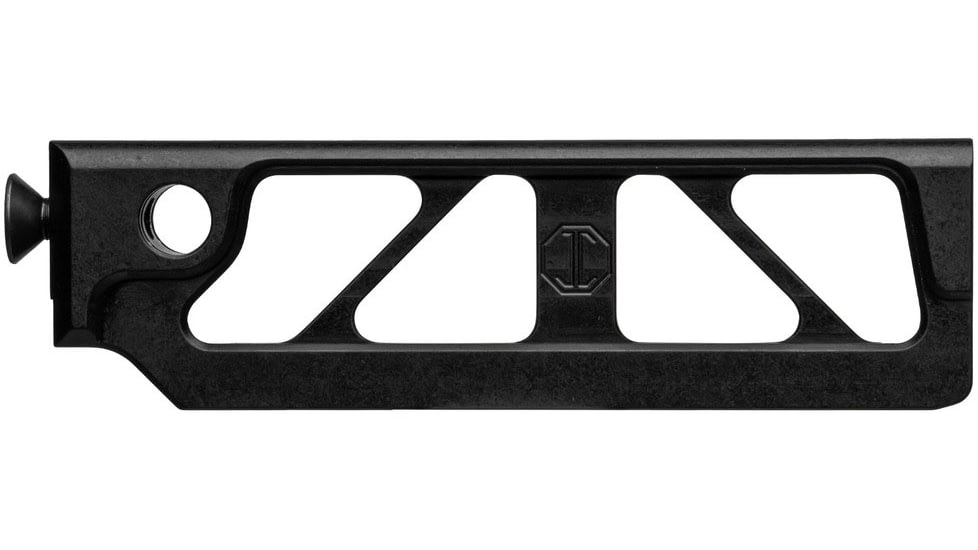 JMac Customs ST-5 Skeletonized Tube for Ultra Compact M4 Stocks, Black, ST-5